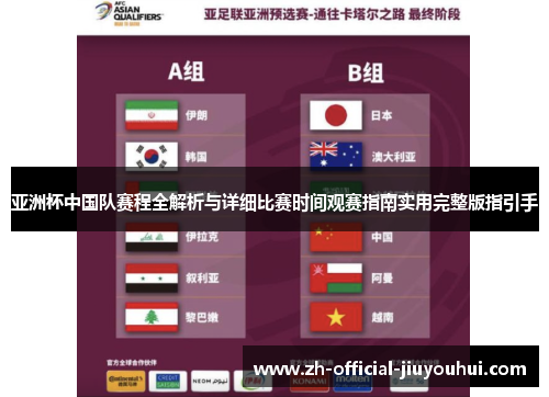 亚洲杯中国队赛程全解析与详细比赛时间观赛指南实用完整版指引手 亚洲杯中国队赛程全解析与详细比赛时间观赛指南实用完整版指引手